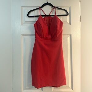 Brand New Honey and Rosie Red Dress Small